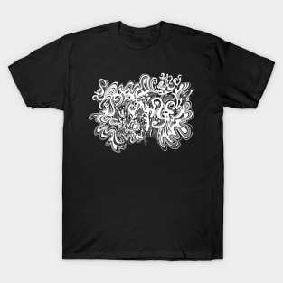 Abstract doodle art T-Shirt